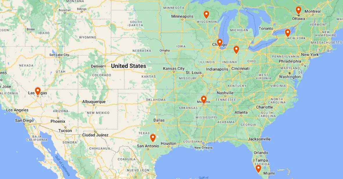 GPSS Sales Office Locations